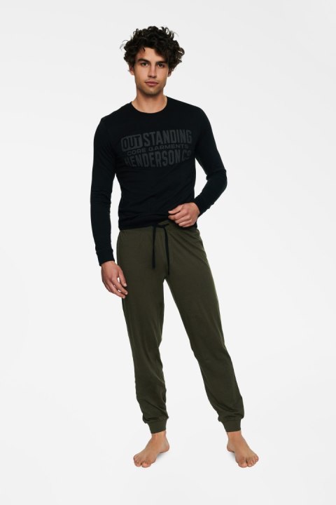 Piżama Męska Model Badge 40040-99X Black/Khaki - Henderson - XXL Piżama Męska Model Badge 40040-99X Black/Khaki - Henderson - XXL