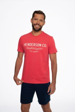 Piżama Męska Model Creed 41286-33X Red/Navy - Henderson - XXL