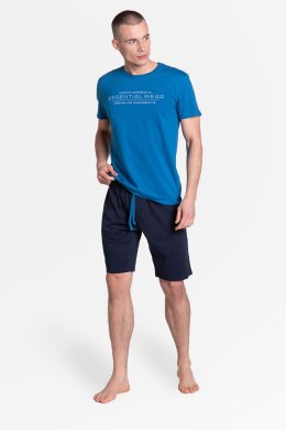Piżama Męska Model Deal 38880-55X Blue/Navy - Henderson - M