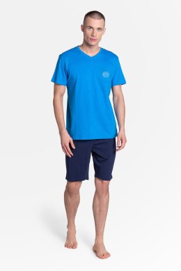 Piżama Męska Model Dodge 38882-55X Blue/Navy - Henderson - XXL