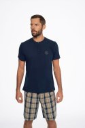 Piżama Męśka Model Ethos 41294-59X Navy/Beige - Henderson - L Piżama Męśka Model Ethos 41294-59X Navy/Beige - Henderson - L