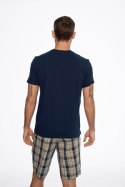 Piżama Męśka Model Ethos 41294-59X Navy/Beige - Henderson - L Piżama Męśka Model Ethos 41294-59X Navy/Beige - Henderson - L