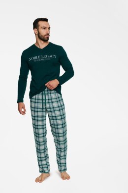 Piżama Męska Model Town 40074-77X Green/Grey - Henderson - XXL