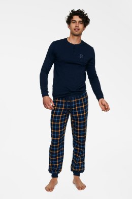 Piżama Męska Model Trade 40049-59X Navy - Henderson - XXL