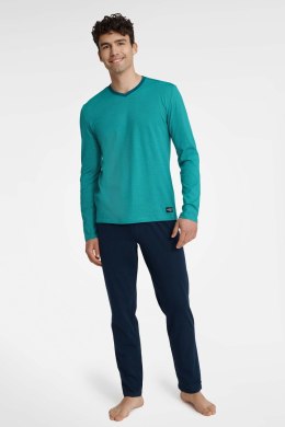 Piżama Męska Model Udon 40944-66X Turkus/Navy - Henderson - XXL