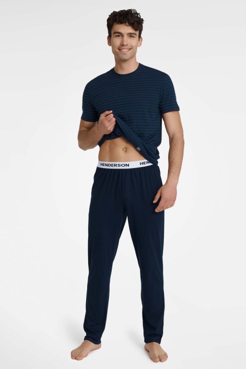 Piżama Męska Model Undy 40945-59X Navy - Henderson - M
