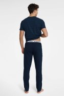 Piżama Męska Model Undy 40945-59X Navy - Henderson - M