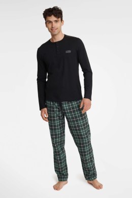 Piżama Męska Model Usher 40946-99X Black - Henderson - L