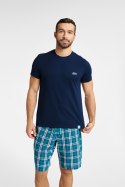 Piżama Męska Model Weston 40663-59X Navy - Henderson - XL