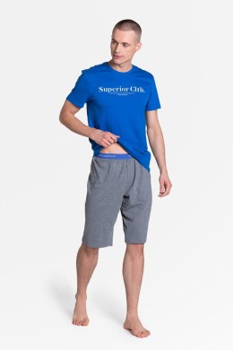 Piżama Męska Model Zed 38366-99X Black/Grafit - Henderson - L