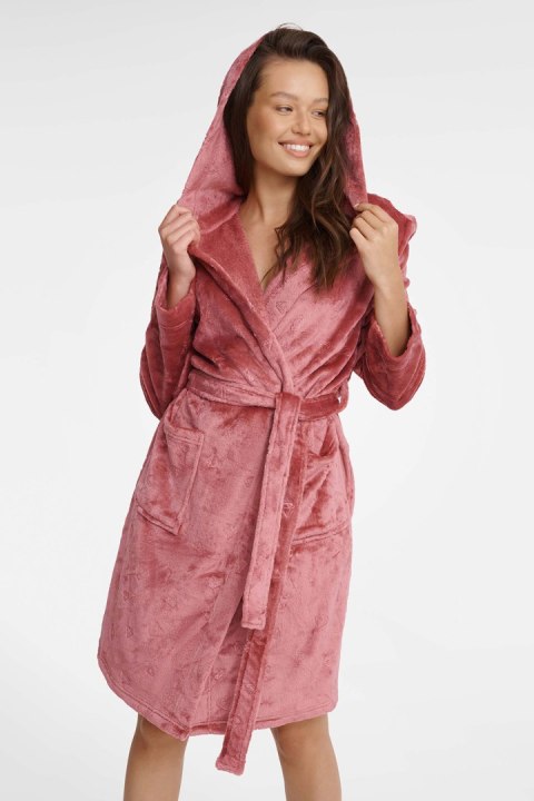 Szlafrok Damski Model Glossy 41066-39X Pink - Henderson - M