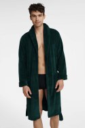 Szlafrok Męski Model Umpire 40984-79X Dark Green - Henderson - XXL Szlafrok Męski Model Umpire 40984-79X Dark Green - Henderson - XXL