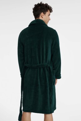 Szlafrok Męski Model Umpire 40984-79X Dark Green - Henderson - XXL