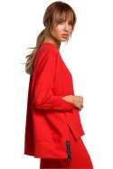 Bluza Damska Model MOE491 Red - Moe - L/XL Bluza Damska Model MOE491 Red - Moe - L/XL