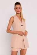 Kamizelka Model MOE776 Beige - Moe - L Kamizelka Model MOE776 Beige - Moe - L