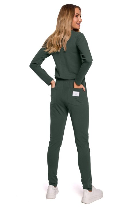 Kombinezon Damski Model MOE583 Militare Green - Moe - XL Kombinezon Damski Model MOE583 Militare Green - Moe - XL