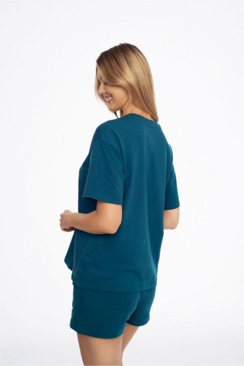 Piżama Damska Model Abstract 41314-69X Morski - Henderson - XXL Piżama Damska Model Abstract 41314-69X Morski - Henderson - XXL