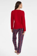 Piżama Damska Model Glance 40938-33X Red - Henderson - L