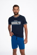 Piżama Męska Model City 41287-59X Navy - Henderson - L