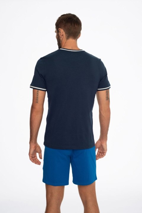 Piżama Męska Model City 41287-59X Navy - Henderson - XL Piżama Męska Model City 41287-59X Navy - Henderson - XL