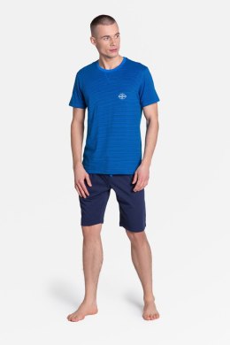 Piżama Męska Model Drake 38878-59X Navy - Henderson - M
