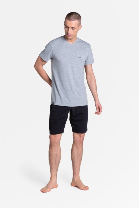 Piżama Męska Model Duty 38881-90X Grey/Black - Henderson - M Piżama Męska Model Duty 38881-90X Grey/Black - Henderson - M