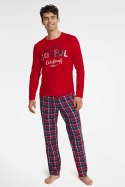 Piżama Męska Model Glance 40950-33X Red - Henderson - XXL Piżama Męska Model Glance 40950-33X Red - Henderson - XXL