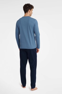 Piżama Męska Model Insure 40963-55X Blue/Navy - Henderson - XL