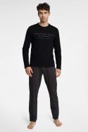 Piżama Męska Model Insure 40963-99X Black/Dark Grey - Henderson - XXL Piżama Męska Model Insure 40963-99X Black/Dark Grey - Henderson - XXL