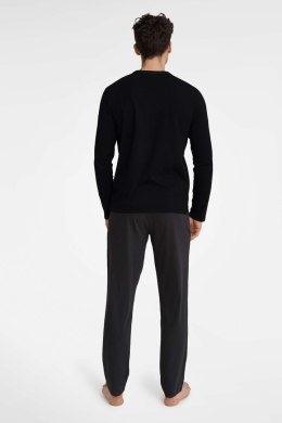 Piżama Męska Model Insure 40963-99X Black/Dark Grey - Henderson - XXL