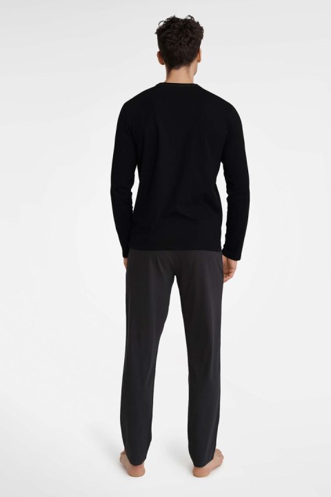 Piżama Męska Model Insure 40963-99X Black/Dark Grey - Henderson - XXL Piżama Męska Model Insure 40963-99X Black/Dark Grey - Henderson - XXL
