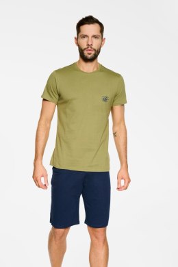 Piżama Męska Model Patrol 39741-87X Oliwka/Navy - Henderson - XXL