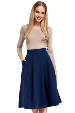 Spódnica Model MOE302 Navy - Moe - M