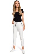 Spodnie Damskie Model MOE411 Ecru - Moe - s Spodnie Damskie Model MOE411 Ecru - Moe - s