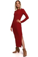 Sukienka Model MOE544 Cegła - Moe - XXL Sukienka Model MOE544 Cegła - Moe - XXL