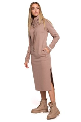 Sukienka Model MOE622 Cappuccino - Moe - M