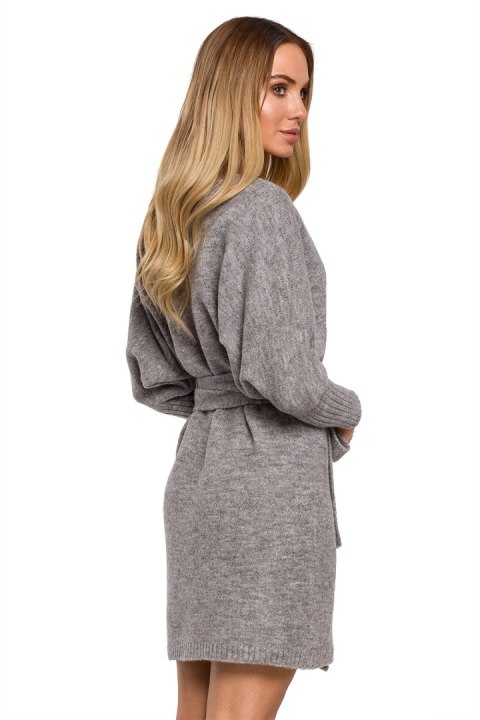 Sukienka Model MOE631 Grey - Moe - S/M Sukienka Model MOE631 Grey - Moe - S/M
