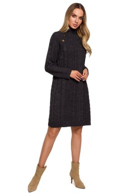 Sukienka Model MOE635 Grafit - Moe - S/M
