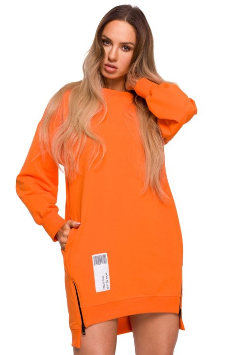 Sukienka Model MOE676 Orange - Moe - XXL Sukienka Model MOE676 Orange - Moe - XXL