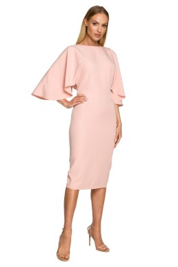 Sukienka Model MOE700 Powder Pink - Moe - L