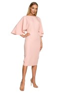 Sukienka Model MOE700 Powder Pink - Moe - s Sukienka Model MOE700 Powder Pink - Moe - s