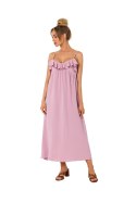 Sukienka Model MOE743 Dirty Pink - Moe - XL Sukienka Model MOE743 Dirty Pink - Moe - XL