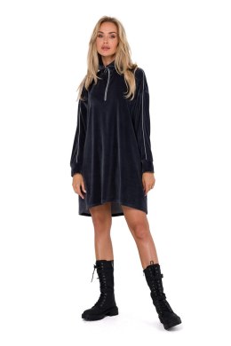 Sukienka Model MOE764 Grafit - Moe - 2XL/3XL