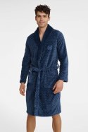 Szlafrok Męski Model Unix 40983-59X Navy - Henderson - XL Szlafrok Męski Model Unix 40983-59X Navy - Henderson - XL