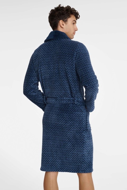 Szlafrok Męski Model Unix 40983-59X Navy - Henderson - XL Szlafrok Męski Model Unix 40983-59X Navy - Henderson - XL
