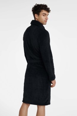 Szlafrok Męski Model Untimes 41198-99X Black - Henderson - XXL