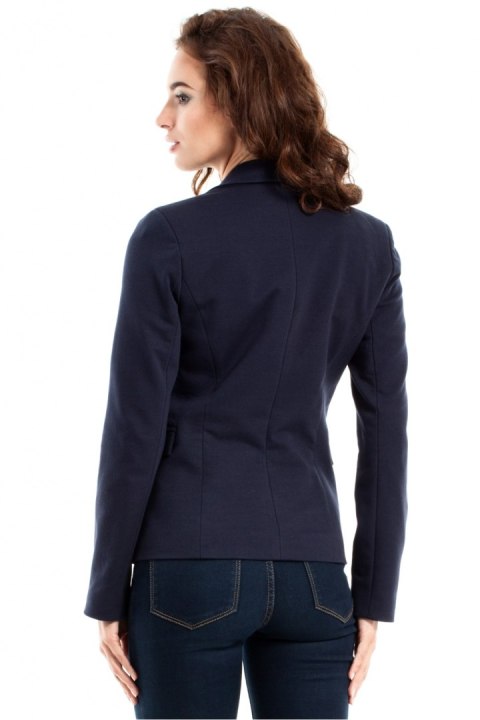 Żakiet Model MOE243 Navy - Moe - XL Żakiet Model MOE243 Navy - Moe - XL