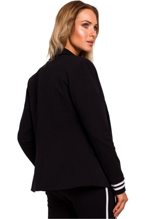 Żakiet Model MOE459 Black - Moe - XL Żakiet Model MOE459 Black - Moe - XL