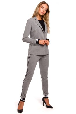 Żakiet Model MOE459 Grey - Moe - M
