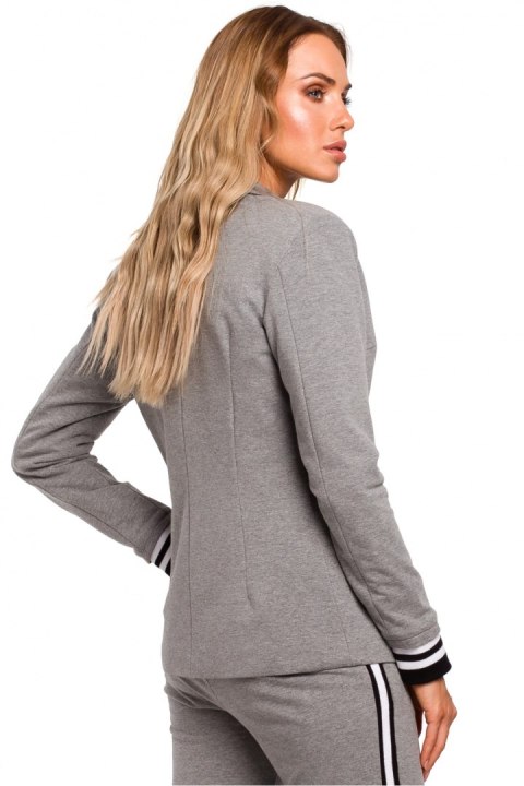 Żakiet Model MOE459 Grey - Moe - M Żakiet Model MOE459 Grey - Moe - M
